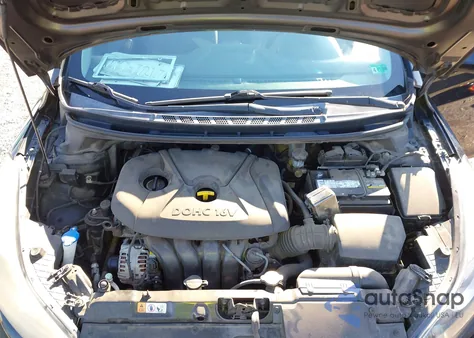 2013 Hyundai Elantra Gls from USA, damaged, VIN 5NPDH4AEXDH343841